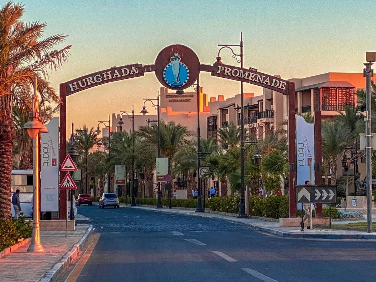 The Touristic Promenade Apartment Hurghada Exteriér fotografie