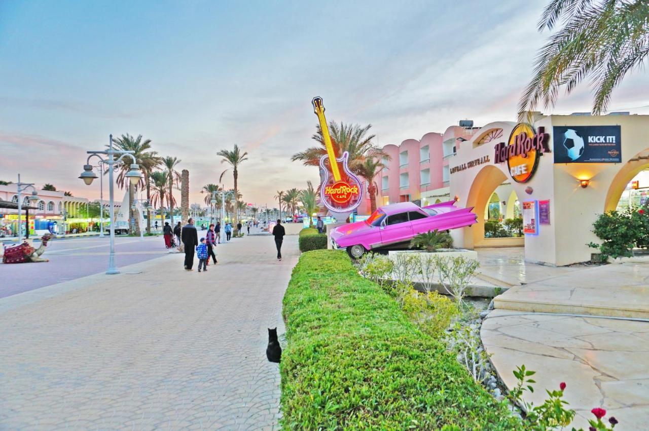 The Touristic Promenade Apartment Hurghada Exteriér fotografie